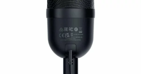Micrófono Razer Seiren Seiren Mini Condensador Supercardioide color negro  clásico