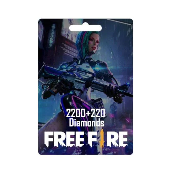 Free Fire: 2.200 Diamantes [Recarga]